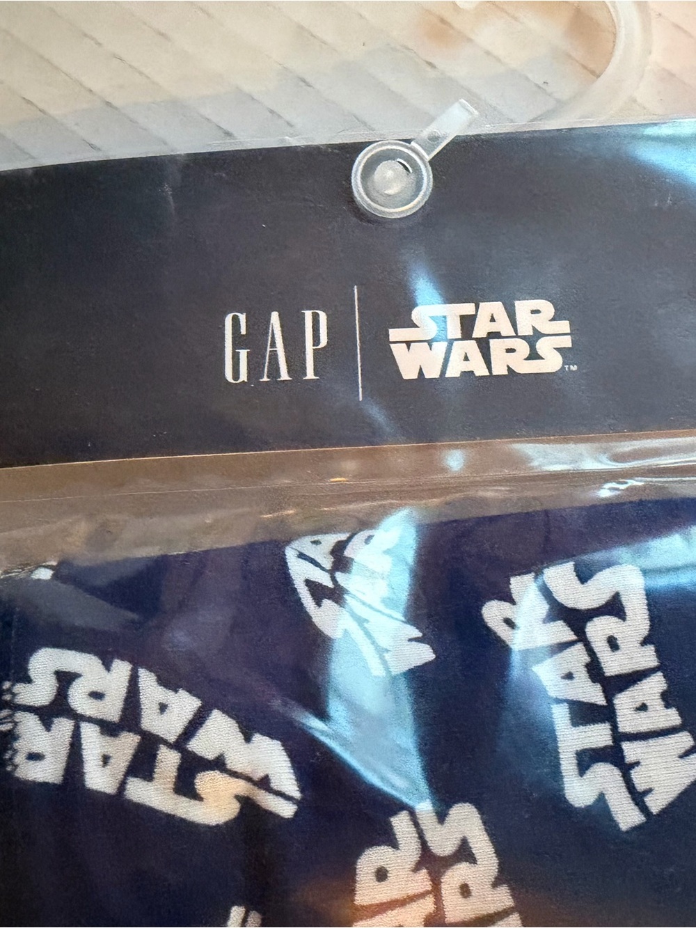 Star Wars Kids Navy and White Logo Pajama Set by Star Wars